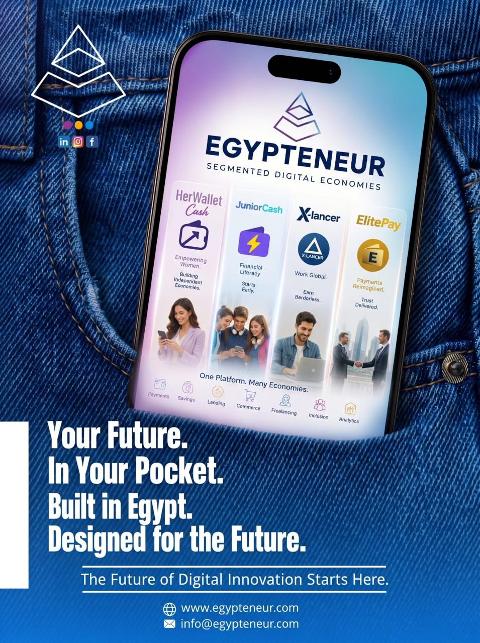 Contact JuniorCash through Egypteneur official channels